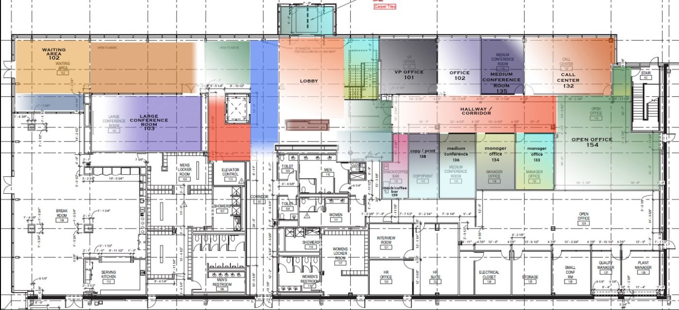 SANY headquarters floor plan